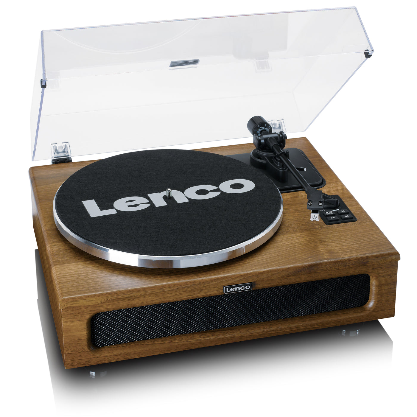 Lenco LS-410WA - Platine vinyle avec 4 haut-parleurs - Bois