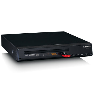 Lenco DVD-120BK - Lecteur DVD avec HDMI et télécommande