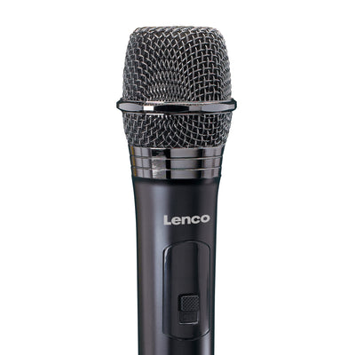 Lenco - MCW-020BK - Set de 2 microphones sans fil