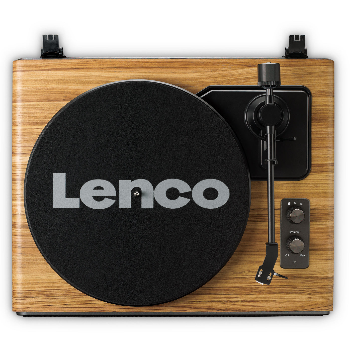 Lenco LS-570OK - Platine vinyle avec haut-parleurs intégrés et Bluetooth® - Platine vinyle sur pieds - Chêne