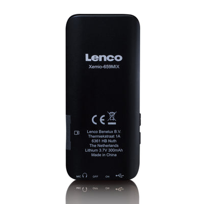 Lenco Xemio-659PK - Lecteur MP3/MP4 avec carte micro SD de 4 Go, rose