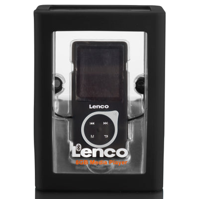 Lenco XEMIO-768 Grey - Lecteur MP3/MP4 avec Bluetooth® et carte micro SD de 8 Go - Gris