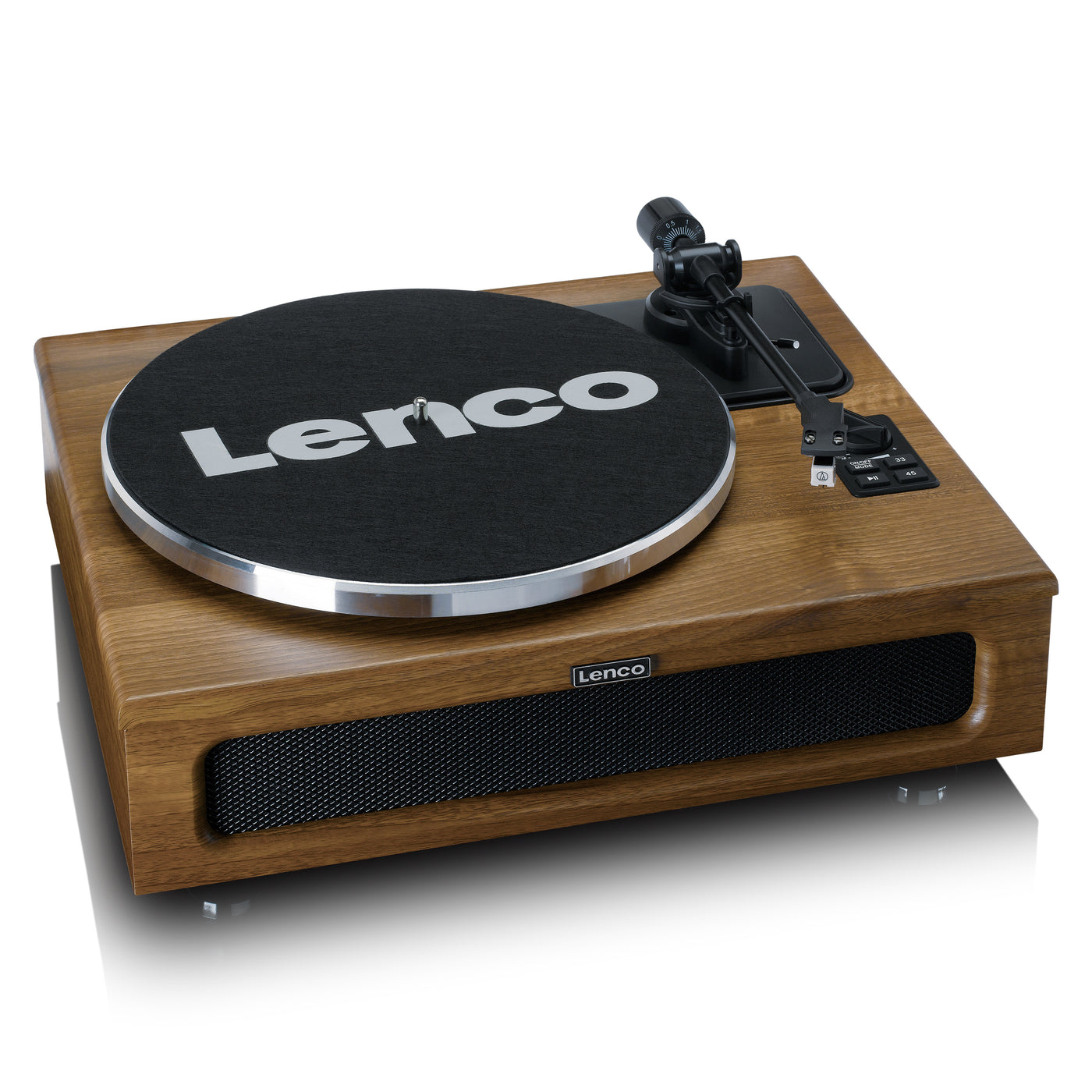 Lenco LS-410WA - Platine vinyle avec 4 haut-parleurs - Bois