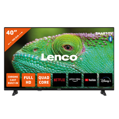 Lenco LED-4044BK - 40" Smart TV Android, Full HD, noir