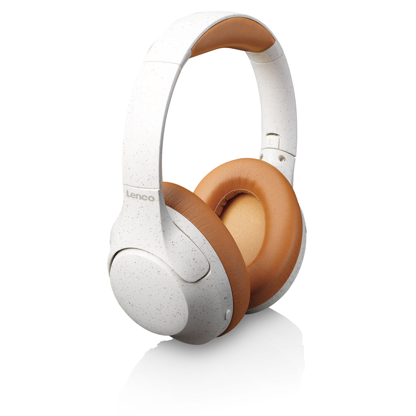 Lenco HPB-830GY - Casque sans fil Bluetooth® avec réduction de bruit active et microphones intégrés - Gris/Blanc