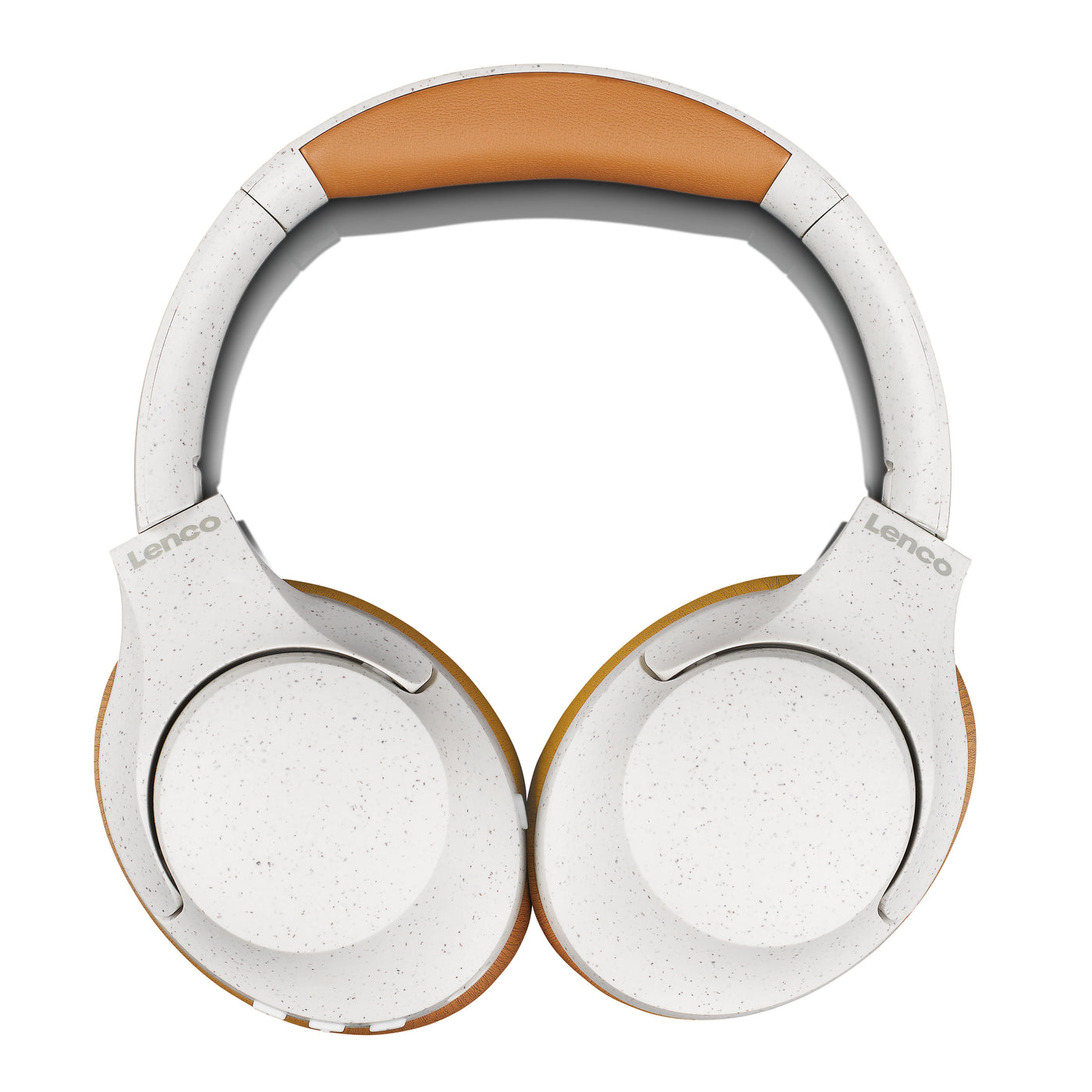 Lenco HPB-830GY - Casque sans fil Bluetooth® avec réduction de bruit active et microphones intégrés - Gris/Blanc