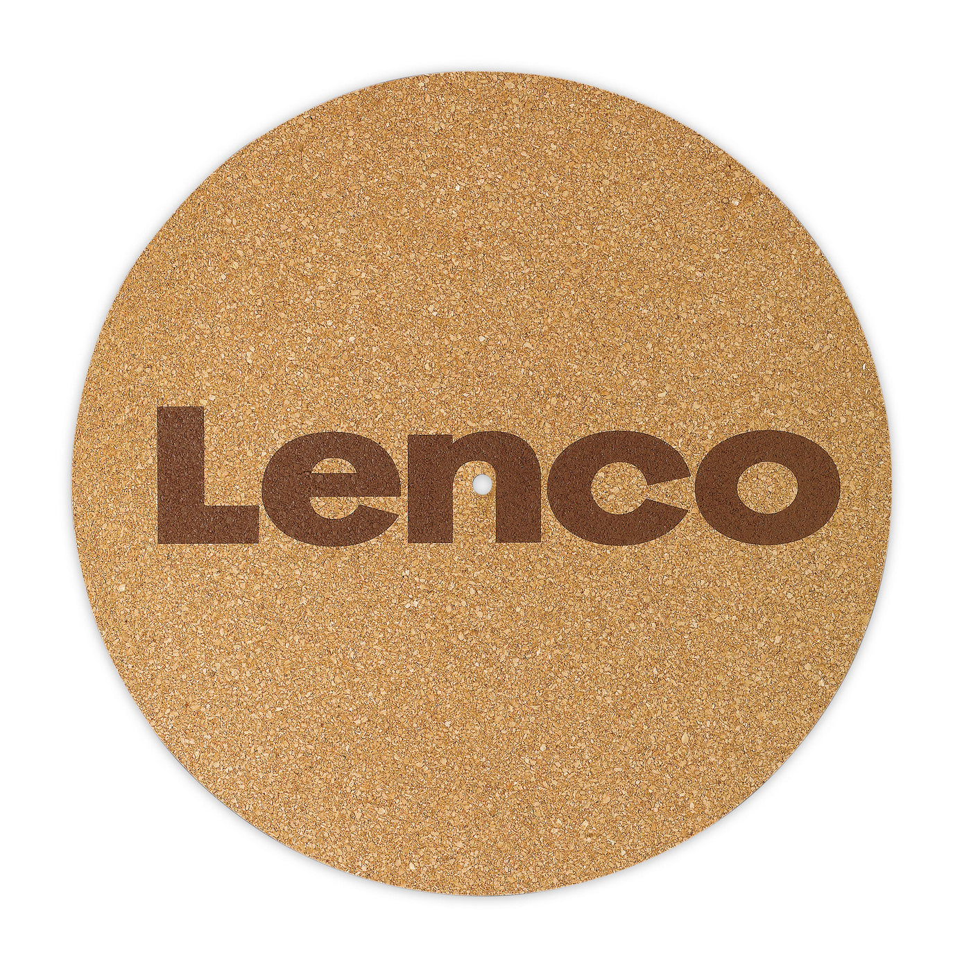 Lenco TTA-030CO - Tapis de platine vinyle, fabriqué en liège - Couvre-plateau en liège