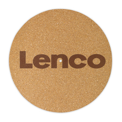 Lenco TTA-030CO - Tapis de platine vinyle, fabriqué en liège - Couvre-plateau en liège