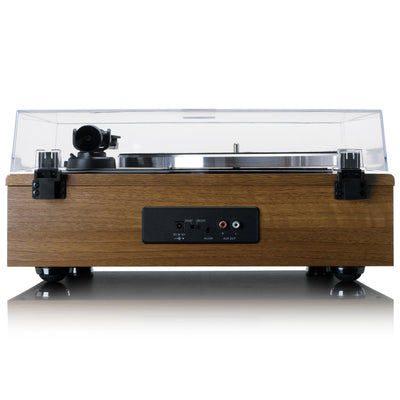 Lenco LS-410WA - Platine vinyle avec 4 haut-parleurs - Bois