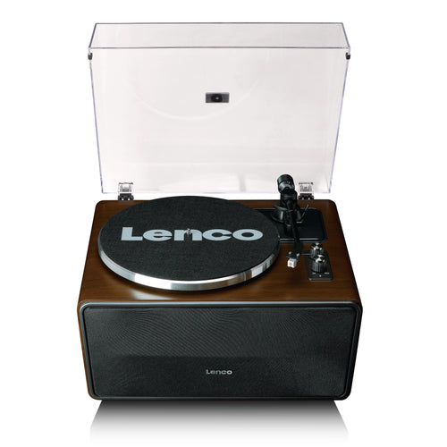 Lenco LS-470WA - Platine vinyle avec haut-parleurs intégrés et Bluetooth® - Noyer