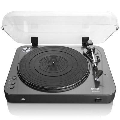 Lenco LBT-120BK - Platine vinyle avec enregistreur USB et Bluetooth® - Noir