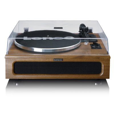 Lenco LS-410WA - Platine vinyle avec 4 haut-parleurs - Bois