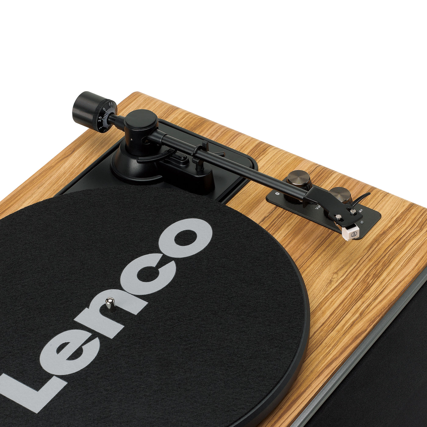 Lenco LS-570OK - Platine vinyle avec haut-parleurs intégrés et Bluetooth® - Platine vinyle sur pieds - Chêne