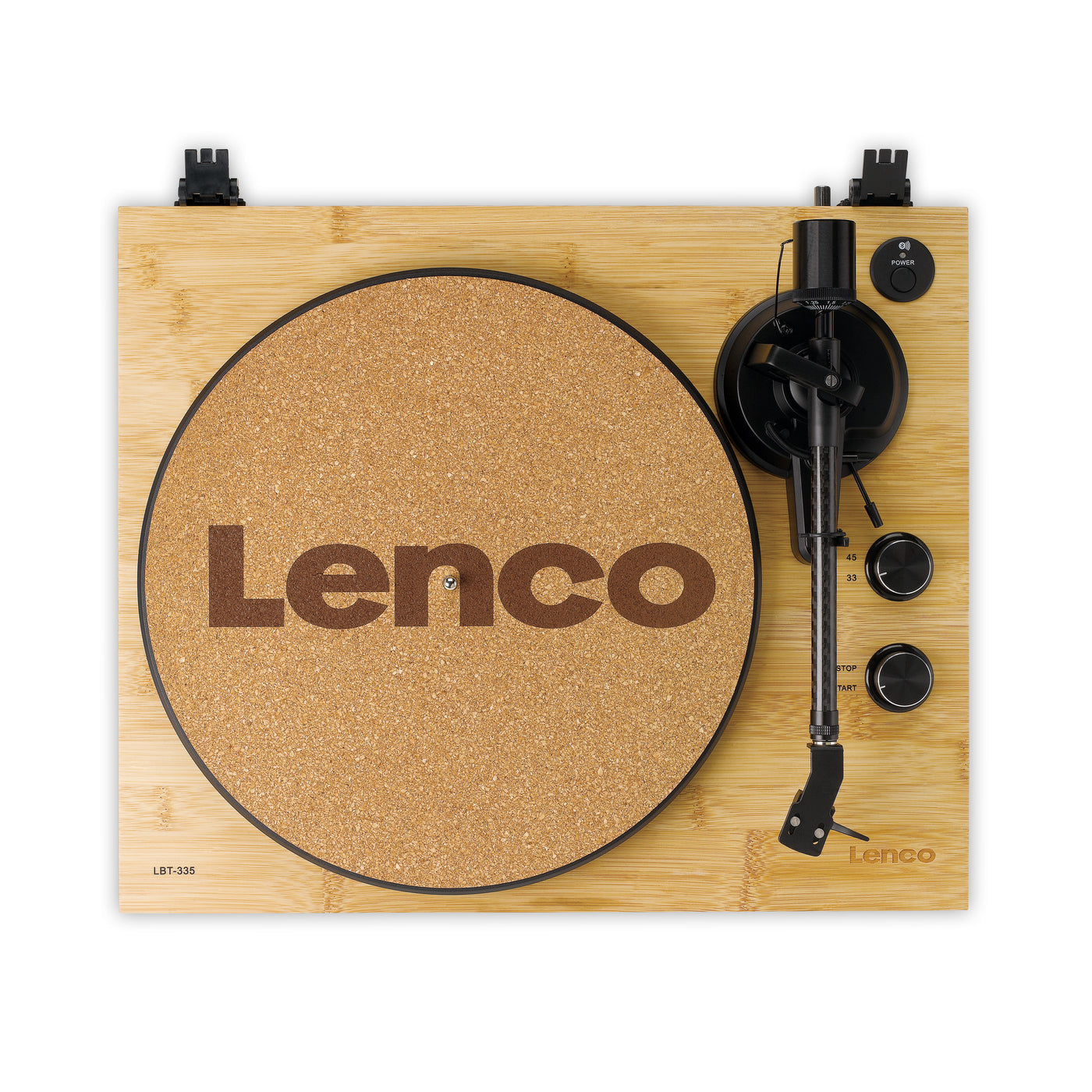 Lenco TTA-030CO - Tapis de platine vinyle, fabriqué en liège - Couvre-plateau en liège