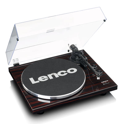 Lenco LBT-288WA - Platine avec transmission Bluetooth®, marron foncé